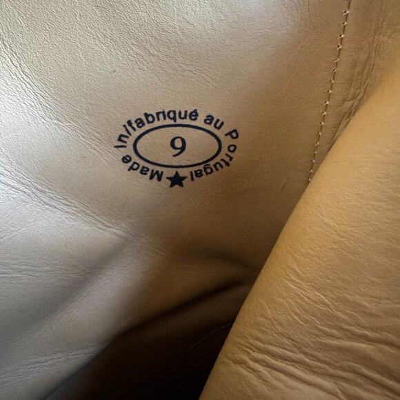 John Fluevog Powerhouse Jyoti Zip-Up Ankle Boots with Heel Sz 9 Royal Blue - Picture 11 of 14